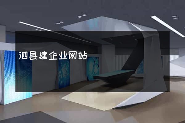 泗县建企业网站