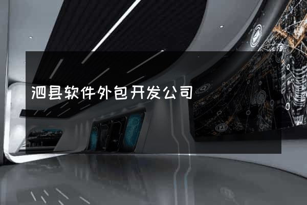 泗县软件外包开发公司