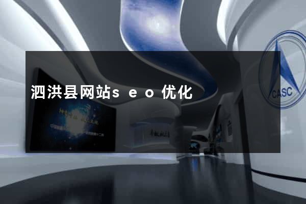 泗洪县网站seo优化