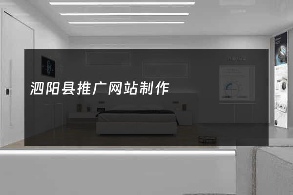泗阳县推广网站制作