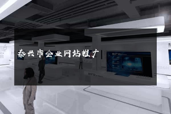 泰兴市企业网站推广