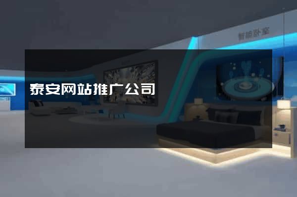 泰安网站推广公司