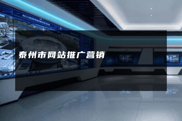 泰州市网站推广营销