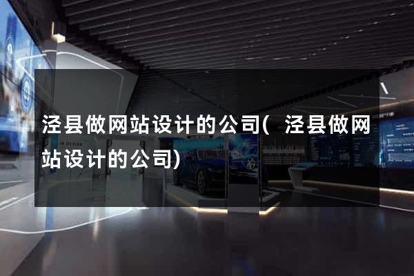 泾县做网站设计的公司(泾县做网站设计的公司)