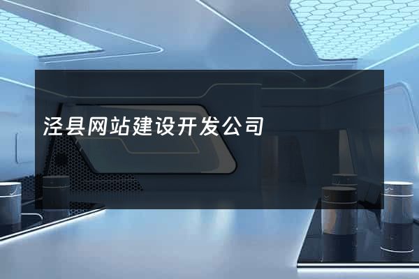 泾县网站建设开发公司