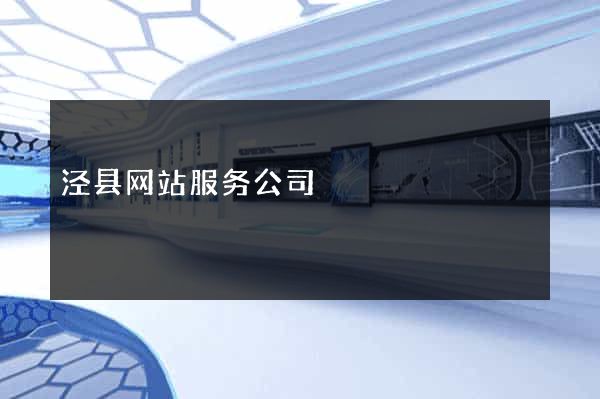 泾县网站服务公司