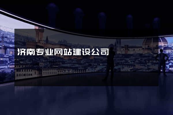 济南专业网站建设公司
