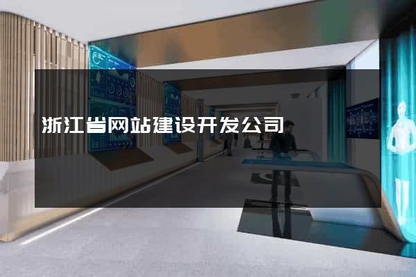 浙江省网站建设开发公司