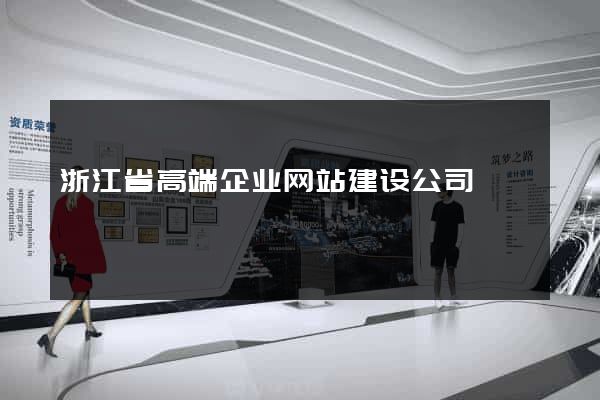 浙江省高端企业网站建设公司