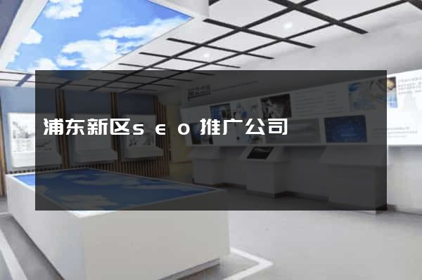 浦东新区seo推广公司