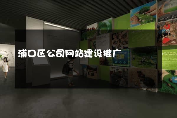 浦口区公司网站建设推广