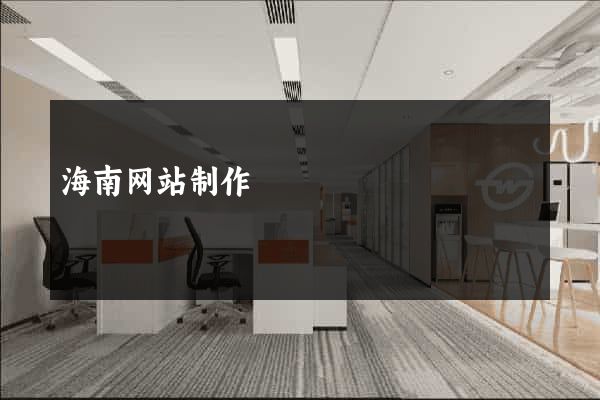 海南网站制作