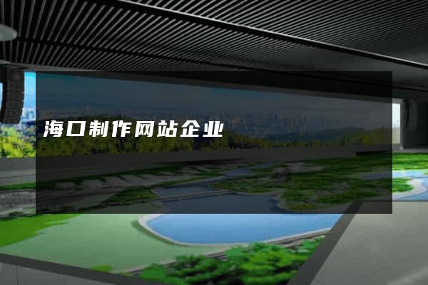 海口制作网站企业