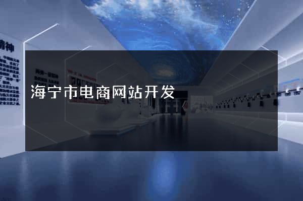 海宁市电商网站开发