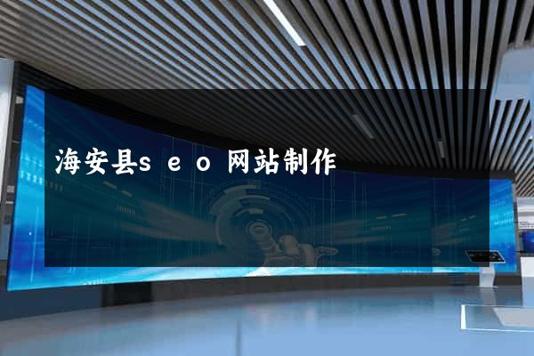 海安县seo网站制作