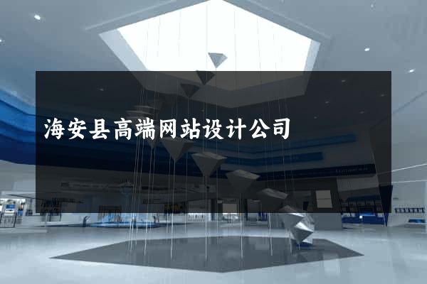 海安县高端网站设计公司