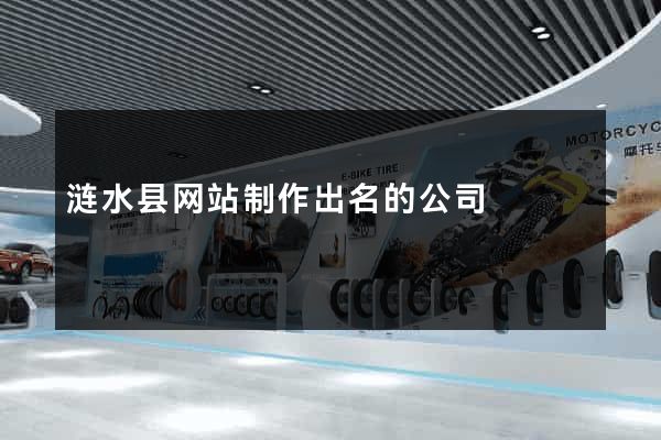 涟水县网站制作出名的公司