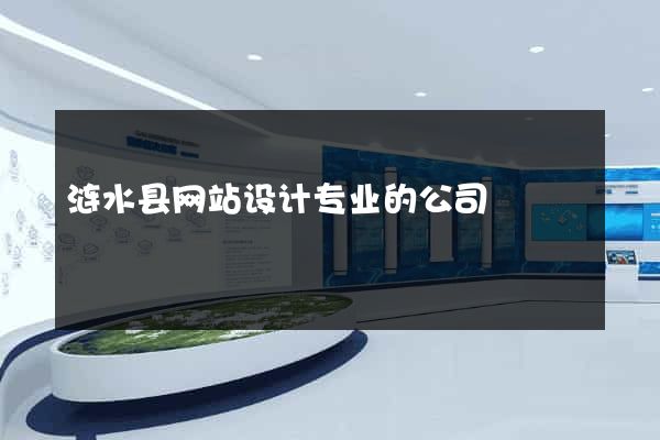涟水县网站设计专业的公司