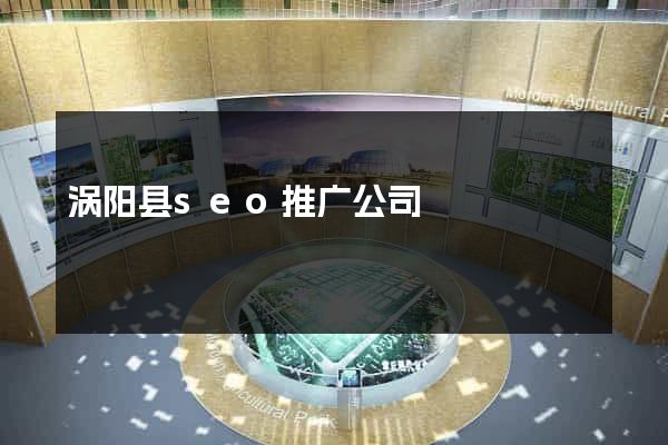 涡阳县seo推广公司
