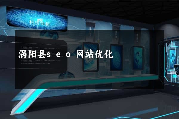 涡阳县seo网站优化