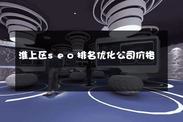 淮上区seo排名优化公司价格