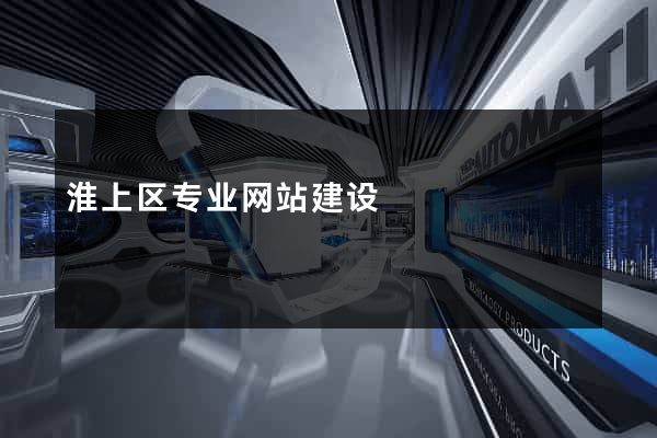 淮上区专业网站建设