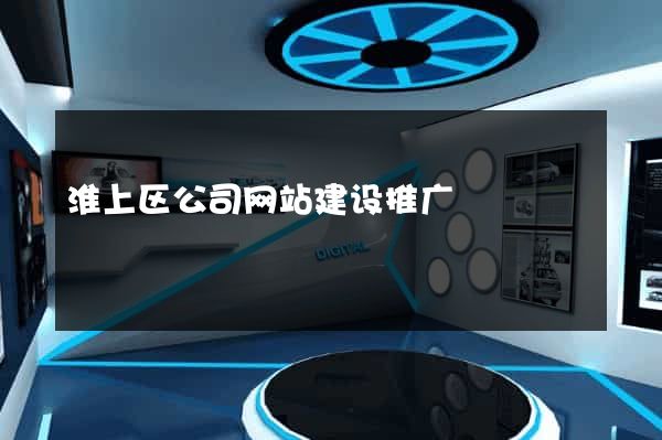 淮上区公司网站建设推广