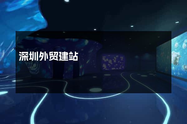 深圳外贸建站