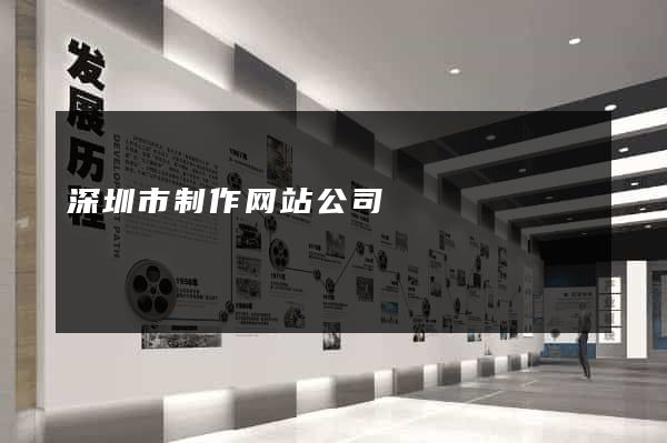 深圳市制作网站公司