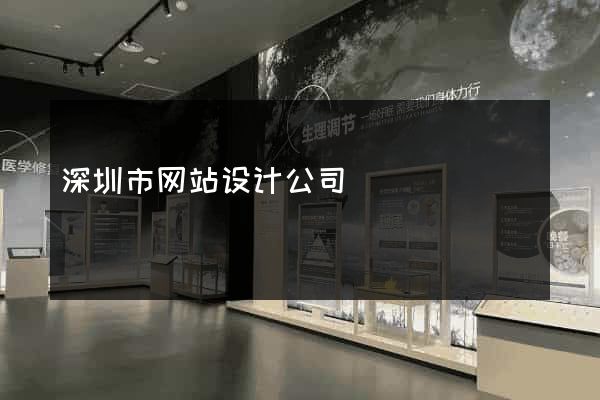 深圳市网站设计公司