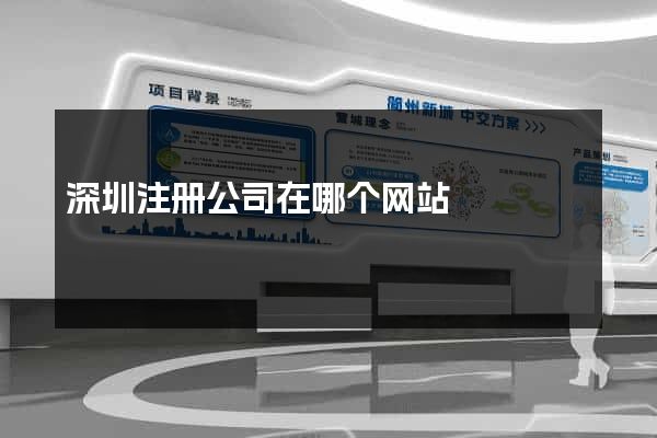 深圳注册公司在哪个网站