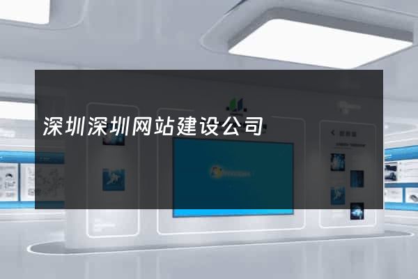 深圳深圳网站建设公司