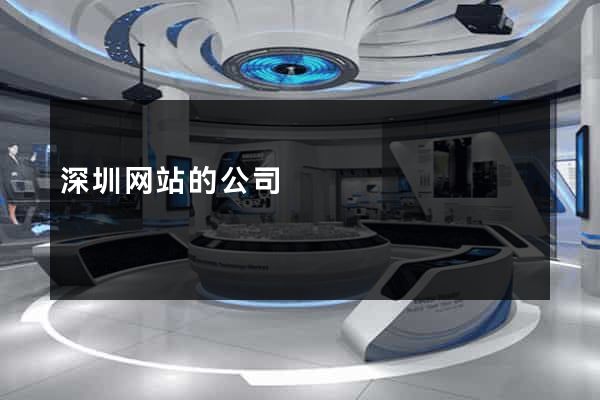 深圳网站的公司