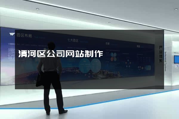 清河区公司网站制作