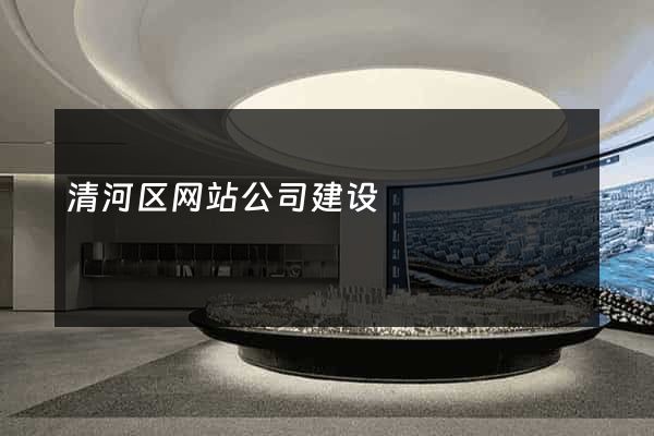清河区网站公司建设