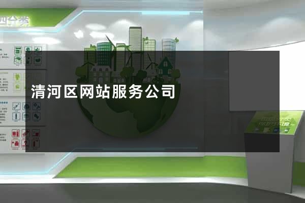 清河区网站服务公司