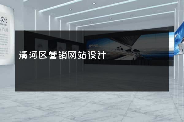 清河区营销网站设计