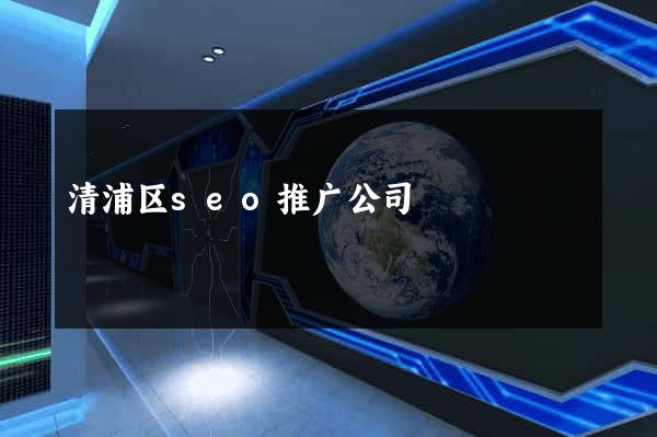 清浦区seo推广公司