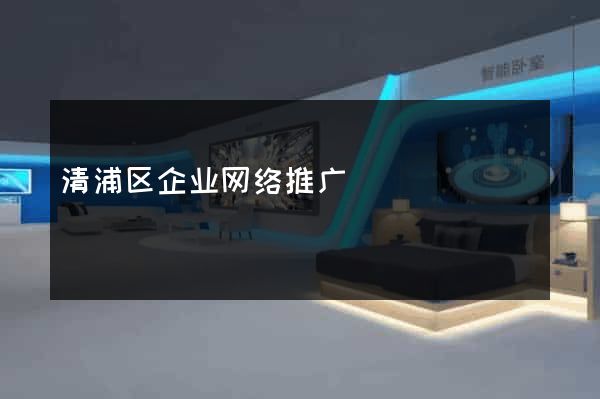 清浦区企业网络推广