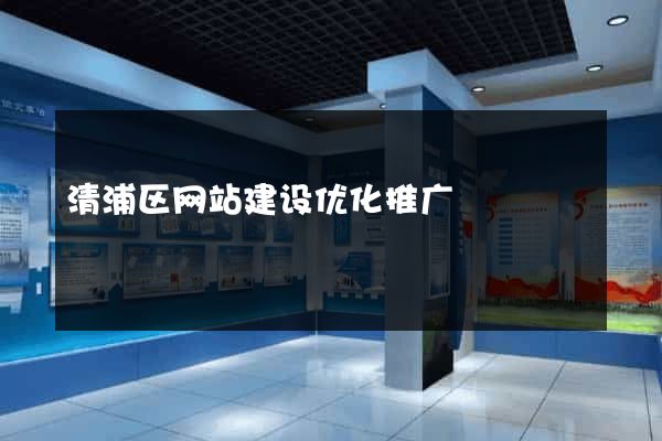 清浦区网站建设优化推广