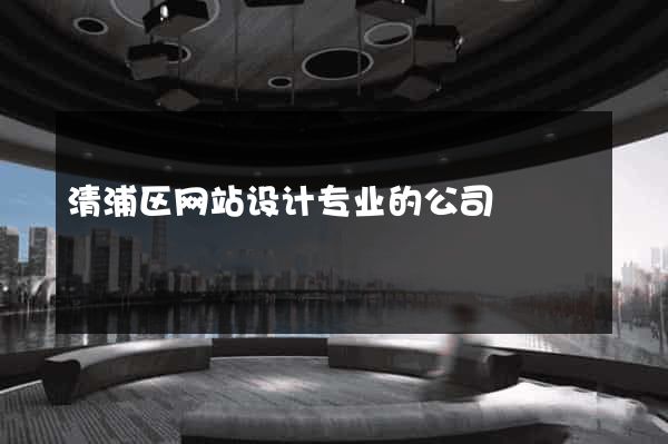 清浦区网站设计专业的公司