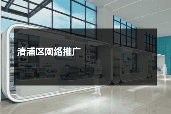 清浦区网络推广