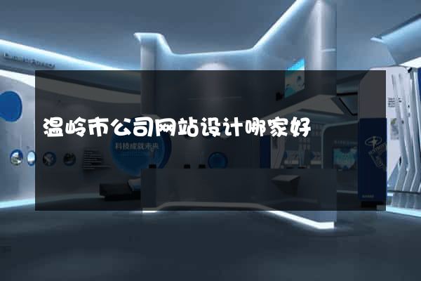 温岭市公司网站设计哪家好