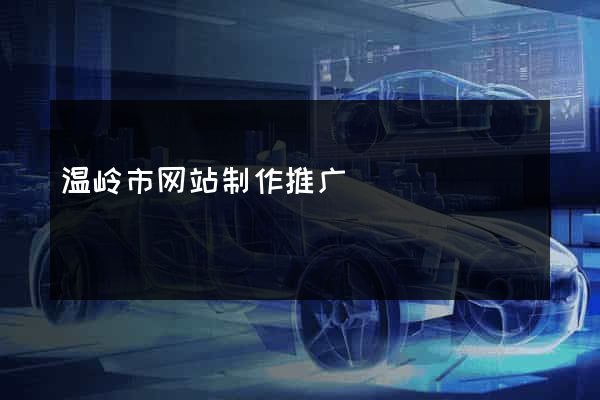 温岭市网站制作推广