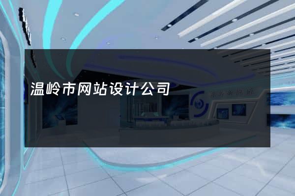 温岭市网站设计公司