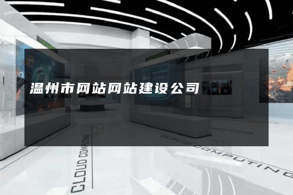 温州市网站网站建设公司