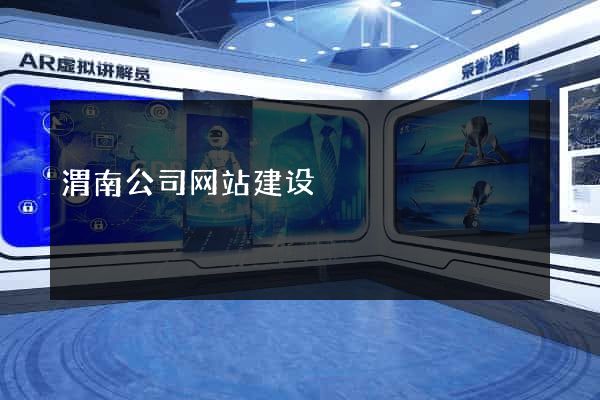 渭南公司网站建设