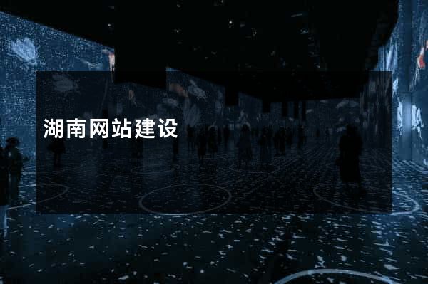 湖南网站建设