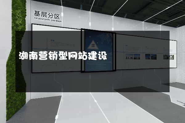 湖南营销型网站建设