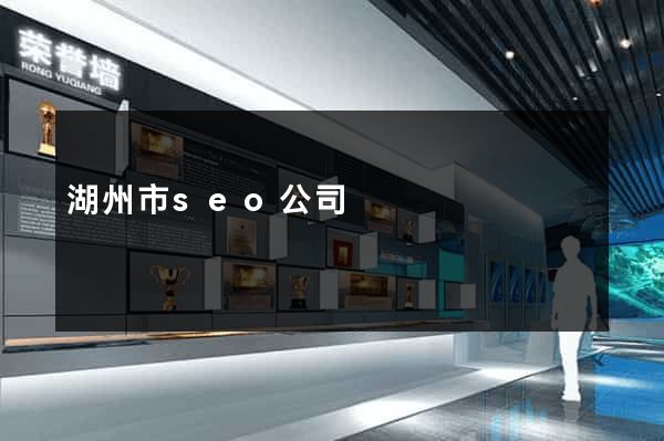 湖州市seo公司